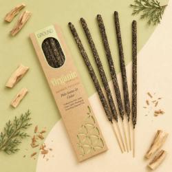 Smudge Incense Organic Goodness Ground Palo Santo & Cedar x6