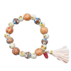 Bracelet Ceramic Round Beads
