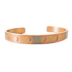 Copper Bracelet / Bangle Moon