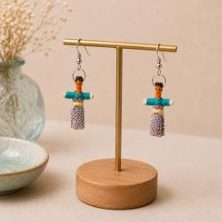 Worry doll earrings