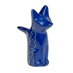 Kisii stone cats, set of 9, assorted