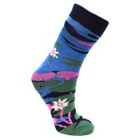 Bamboo socks, water lilies, Shoe size: UK 7-11, Euro 41-47