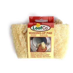 Washing-up pad loofah, biodegradable, eco-friendly