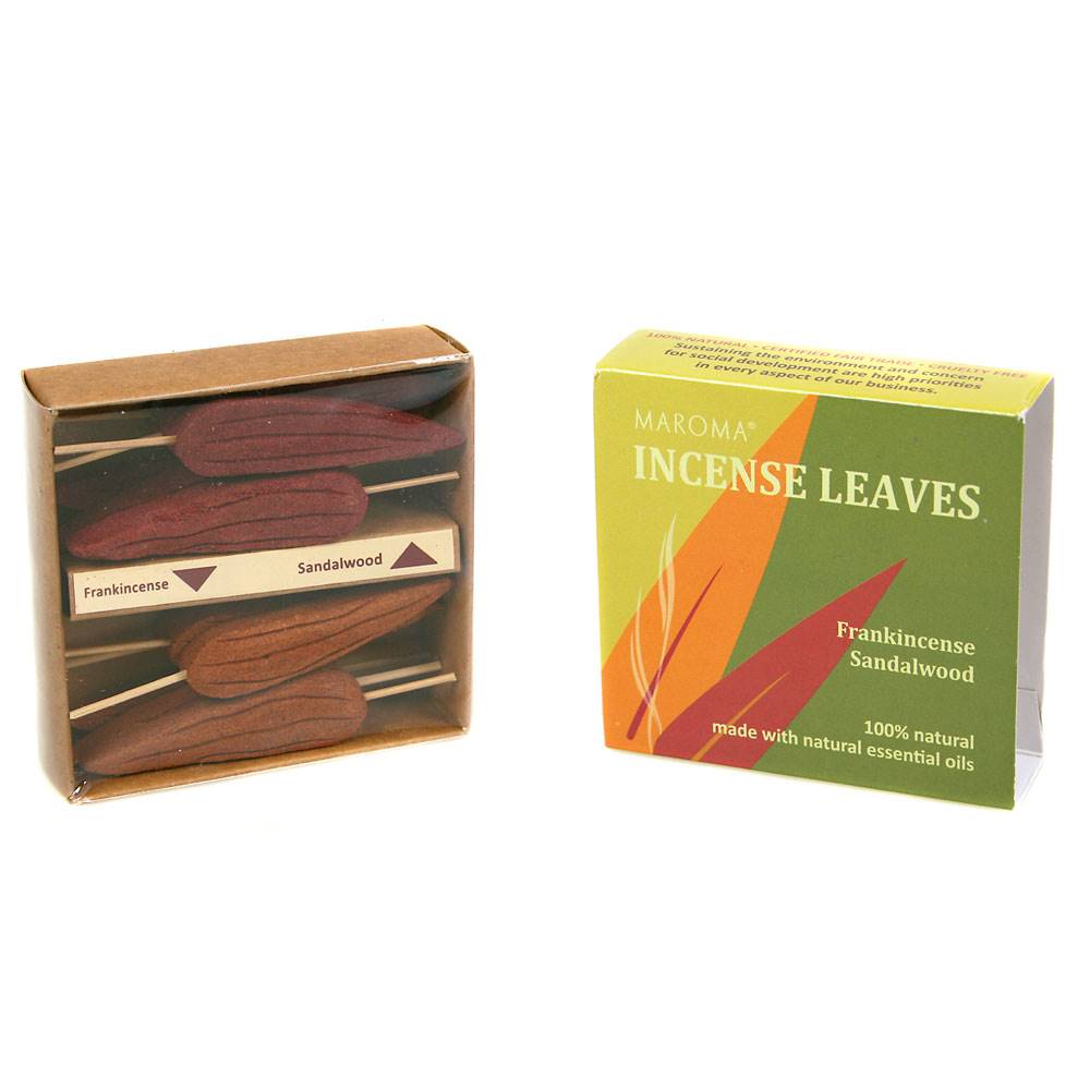 Incense leaves, frankincense, sandalwood