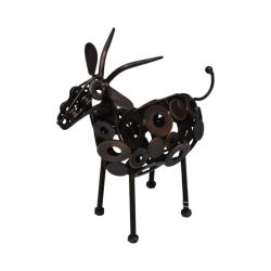 Recycled Metal Goat Ornament