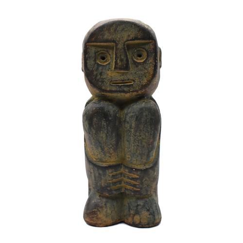 Primitive Art God, sandstone 20cm height