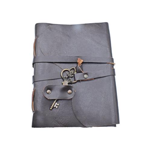 Notebook Recycled Paper Explorer with Key 13 x 18cm