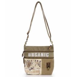 Tote / Shoulder Bag Recycled Tent Canvas, Organic / Dream 31 x 6 x 31cm