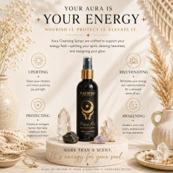 Aura Cleansing Spray Esoteric Purifying Moon, Palo Santo and Lavender