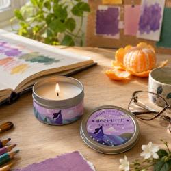 Aromatherapy Candle Inspired Mandarin & Jasmine 80g