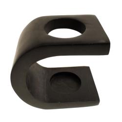 Oil burner palewa soapstone half loop 10x9.5x6.5cm