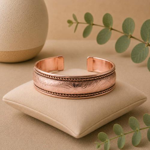 Bracelet / Cuff Bangle Patterned 1.5cm