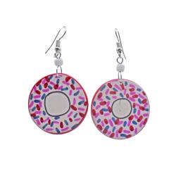 Earrings Kisii Stone Doughnut