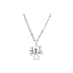 Pendant Necklace Silver Colour Octopus