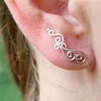 Ear climbers, spiral