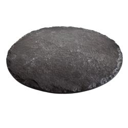 Food/serving tray slate round 30cm diameter
