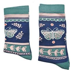 Bamboo Socks Moth Shoe Size UK 3-7