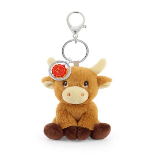 Bag Charm Highland Cow - Recycled Plastic