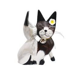 2 Cats I Love You  Albesia Wood