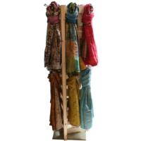 Scarves 64 x CRC1400 with wooden display stand