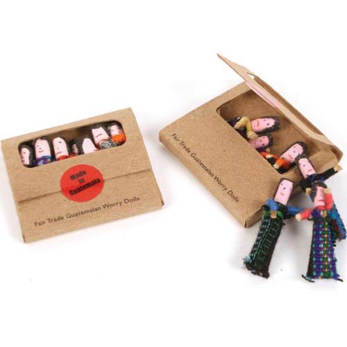 Worry dolls tiny in flat box