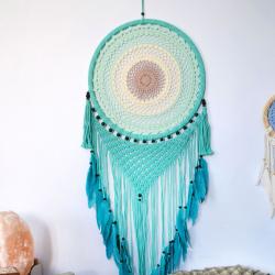 Dreamcatcher green, 42cm diameter