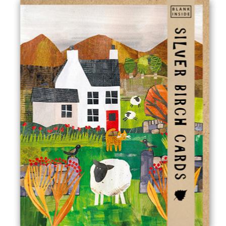 Greetings Card, Cottage, 14x17cm