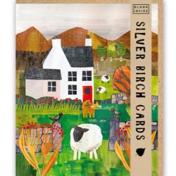 Greetings Card, Cottage, 14x17cm
