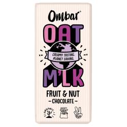 Ombar Oat M'lk Fruit & Nut Chocolate Bar 10 x 70g