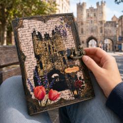 Bootham Bar, York Notebook Journal with Clasp 13 x 18cm