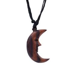 Pendant Sonokeling Rosewood, Moon