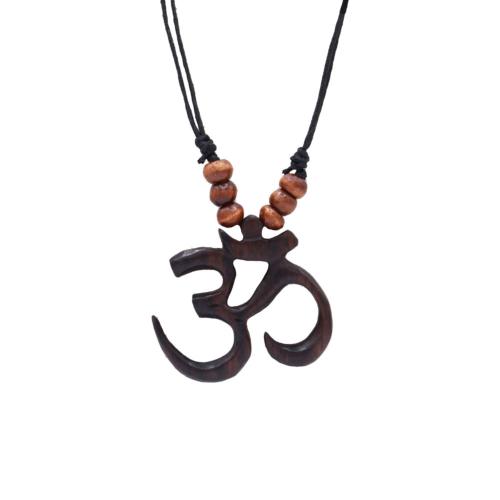 Pendant Sonokeling Rosewood, Om Symbol