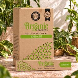 Incense, Organic Goodness, (box of 12) cannabis