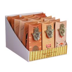 Set of 36 Packs Incense Cones with Burner Carnatia in Display Unit