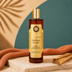 Aura Smudge Spray Organic Goodness Palo Santo & Cedar 100ml