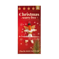 Angel, Christmas worry doll on card, designs vary