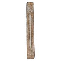 Wooden incense holder/ashcatcher, lotus