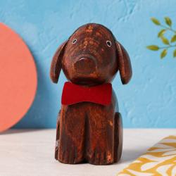 Glasses / Spectacle Stand Mango Wood Dog