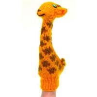 Finger puppet giraffe