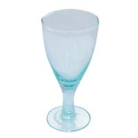 Wine glasses recycled glass, 17.5cm height, set of 4