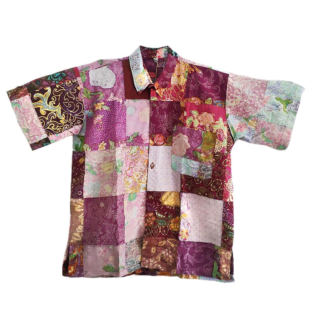Patchwork shirt small