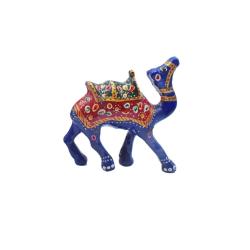 Blue Camel Ornament Recycled Plastic 7 × 2.5 × 7cm