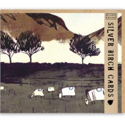 Greetings Card, Brown Sheep, 17x14cm