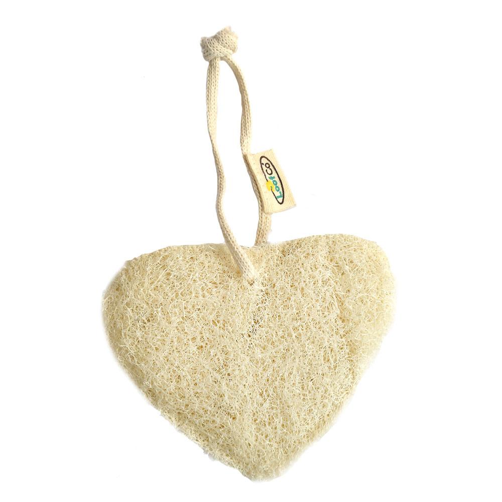 Heart Shaped LoofCo Bathtime Loofah, ecofriendly and zero plastic.