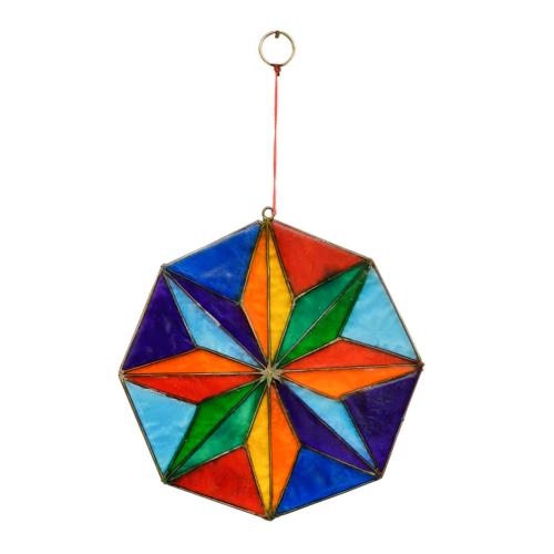 Suncatcher mandala shape