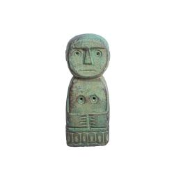 Green Primitive God Ornament Sandstone
