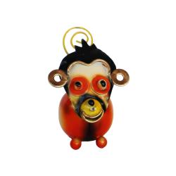 Monkey Metal Orange Body 6x7x10cm
