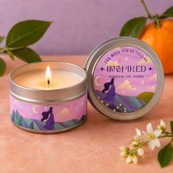 Aromatherapy Candle Inspired Mandarin & Jasmine 80g