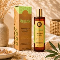 Aura Smudge Spray Organic Goodness Lemongrass & Spice 100ml