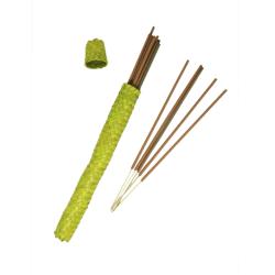 Incense in Palm Leaf Tube Lemongrass